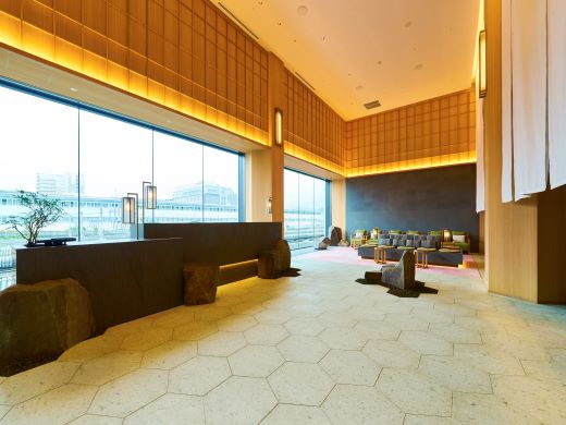 Hotel lobby